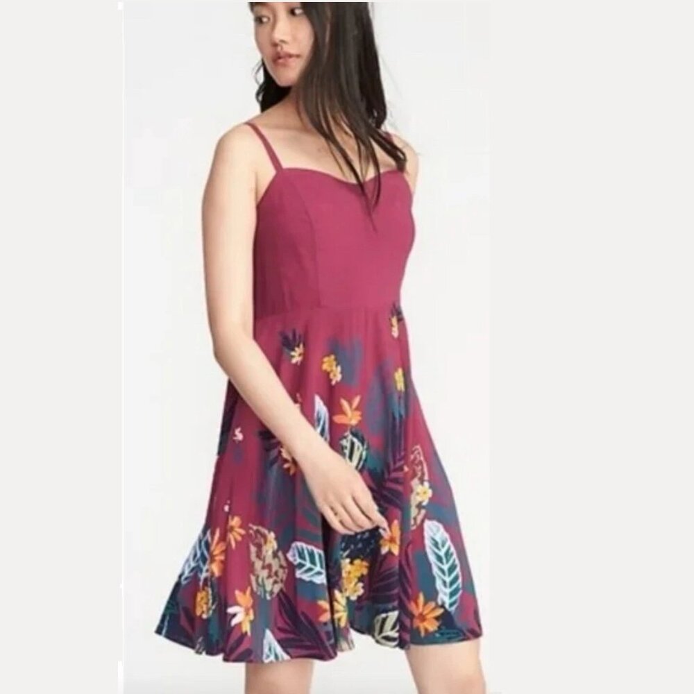 Old Navy Fit & Flare Short Sleeveless Spaghetti Strap Smocked Cami Sun Dress XL